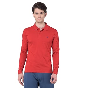 Force NXT Polo Neck T-Shirt for Men