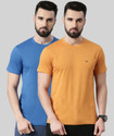 Force NXT Solid Men Round Neck Multicolor