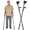 Forearm Crutches Spring Assist Arm Crutches Forearm for Adults