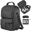 FOREGOER Carrying Case for Meta Quest 3/Quest 3S/Oculus Quest 2, Hard Travel Storage Case Compatible with Oculus Quest 3 Headset, Quest Pro, Touch Controllers Accessories, VR All-in-One Gaming Headset