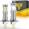FORENNER 2026 Upgraded H1 Light Bulbs, 140,000LM 900% Brightness, 6500K White Super Bright, 1:1 H1 Mini Size Fog Light No Adapter Required Plug & Play, Canbus Ready, Pack of 2