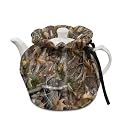 Forest Hunting Camo Tea Cozies Cover of Teapots Camo Tea Pot Dust Cover Insulated Kettle Cover Tea Pots Cosy Cotton Teapot Shock Protection Home Party Decor Souvenir