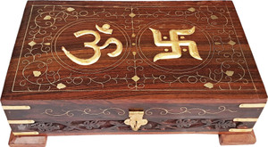 forestis gallinaria wooden om box for good luck vanity box jewellery box for gold cash money cash box