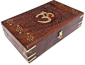 forestis gallinaria wooden om box for good luck vanity box jewellery box for gold cash money cash box