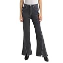 Forever 21 Women Solid Flared Regular Fit