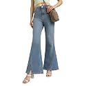 Forever 21 Women Solid Flared Regular Fit