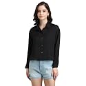 Forever 21 Women Solid Regular Fit Shirt