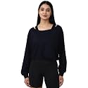 FOREVER 21 Womens Solid Regular Fit Sweatshirts