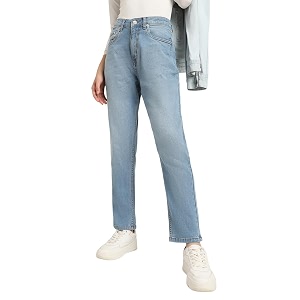 Forever 21 Womens Solid Straight Fit Straight
