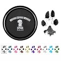Forever Fun Times Easy-Clean Pet Paw Print Kit|Get Hundreds Of Prints From One Paw Print Kit|100% Safe&Pet-Friendly|No-Mess Paw Print Pad With A Choice Of Three(Big Black)