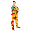 Forever Lazy Adult Onesie Pajamas, Footed Fleece One-Piece Unisex Lounge for Women and Men with Detachable Feet