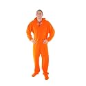 Forever Lazy Adult Onesie Pajamas, Footed Fleece One-Piece Unisex Lounge for Women and Men with Detachable Feet