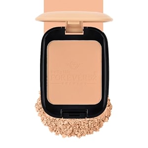 daily life forever52 dual wet and dry compact  makeup setting powder  matte finish  lightweight  long lasting  enriched with vitamin e  vegan -honey-wd004