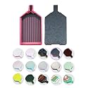 Foreveryoung Bold Bi-Tonal Diamond Art Tray with Lid, Night Berry Burst