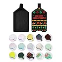 Foreveryoung Festive Bi-Tonal Diamond Art Tray with Lid, Christmas Night