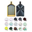ForeverYoung Regal Bi-Tonal Diamond Art Tray with Lid, BlackGold Scepter