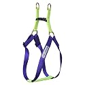 Step-in Harness Dog Harness for Cats and Puppy - Extra Small, Ultra Violet X Lime Green