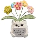 Forget-Me-Not Crochet Flower Potted Plant Gift