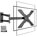 FORGING MOUNT Full Motion Corner TV Wall Mount for 32-75" TVs Holds 110 lbs