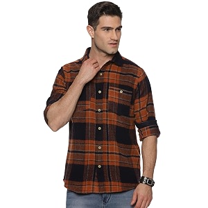 the formal club men39s full sleeve checkered shacket