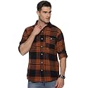 THE FORMAL CLUB Introduces Lumber Winter Check Shirt in Beige/Rust/Wine