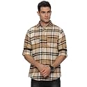 THE FORMAL CLUB Men's Full Sleeve Checkered Shacket