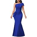 sexycherry Formal Dresses for Women Off The Shoulder Mermaid Evening Gowns