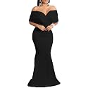 sexycherry Formal Dresses for Women Off The Shoulder Mermaid Evening Gowns