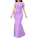 sexycherry Formal Dresses for Women Off The Shoulder Mermaid Evening Gowns