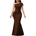 sexycherry Formal Dresses for Women Off The Shoulder Mermaid Evening Gowns
