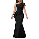 sexycherry Formal Dresses for Women Off The Shoulder Mermaid Evening Gowns