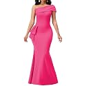 sexycherry Formal Dresses for Women Off The Shoulder Mermaid Evening Gowns