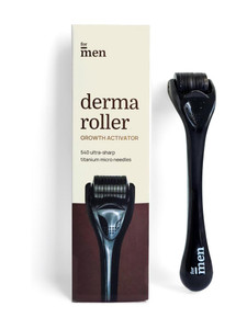 formen hair growth activator derma roller for hair growth 05 mm with 540 titanium needles