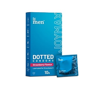 formen joymax strawberry condoms  designed for extended performance amp climax control  smooth amp comfortable fit  100 electronically tested for durability - 10 sheets pack of 1