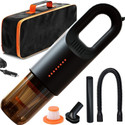 FORMONIX 12V High Power Wet&Dry Portable Handheld Car Vacuum Cleaner with 2 in 1 Mopping and Vacuum, Anti-Bacterial Cleaning
