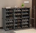 FORMONIX 18-Shelves-6-Door Shoe Multipurpose Storage Rack for