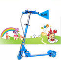 FORMONIX Kick Scooter Wide LED Light Wheels, Adjustable Handlebar Kids Scooter 3 Wheeler Kids Scooter