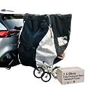 Formosa Covers Zippered Bike Rack Cover for Transport &amp; Travel, Hitch Mount
