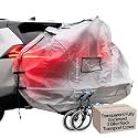 Formosa Covers Zippered Bike Rack Cover for Transport & Travel, Hitch Mount