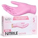ForPro Disposable Nitrile Gloves, Chemical Resistant, Powder-Free, Latex-Free, Non-Sterile, Food Safe, 4 Mil