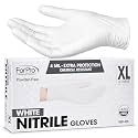 ForPro Disposable Nitrile Gloves, Chemical Resistant, Powder-Free, Latex-Free, Non-Sterile, Food Safe, 4 Mil