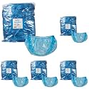 ForPro Professional Collection Spa Liners, Fit All Pedicure Spas, Disposable Pedicure Liners, Blue, 100-Count (Pack of 5)