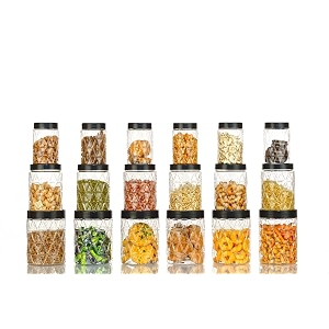 FORSEL Jar Airtight Plastic Container for Kitchen