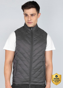 fort collins sleeveless solid men jacket