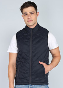 fort collins sleeveless solid men jacket