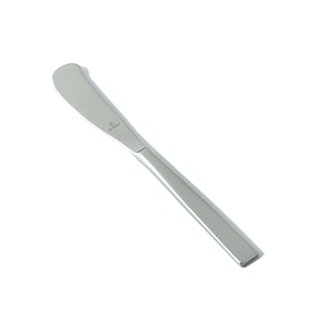fortessa spada 1810 stainless steel flatware solid handle butter knife set of 12