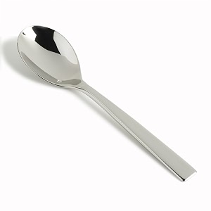 fortessa spada 1810 stainless steel flatware dessert spoon set of 12