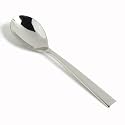 Fortessa Spada 18/10 Stainless Steel Flatware Dessert Spoon, Set of 12