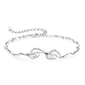 Fortheday Personalized Mother Bracelets with Birthstones Custom Engraved Name Birthstone Bracelets for Mom Women Customized Bracelet Gifts for Christmas Mothes Day Birthday