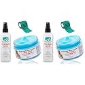 Forticept Hot Spot Treatment and Wound Care Kit for Dogs&amp;Cats |Hotspot Wound Wash Spray 8oz + Wound Care Ointment 4oz + 2" 5 Yards Wound and Paw Bandage Wrap | First Aid Kit (Pack of 2)
